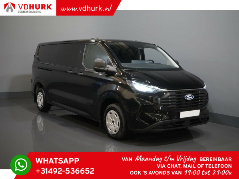 Ford Transit Custom Vans 2.0 TDCI L2 Trend Aut BPM FREE 5J/ 200,000 km Warranty/ 2.8t Towing amp/ 2x Sliding door/ Seat heating/ Carplay/ LED/ Camera/ PDC/ Cru