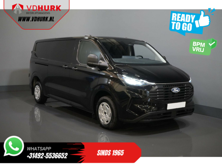 Ford Transit Custom Van 2.0 TDCI 135 CV Aut. L2 BPM ¡GRATIS! 5J/ 200.000 km Garantía/ 2x Puerta corredera/ 2,8t Amp. remolque/ Calefacción asientos/ Carplay/ LED/ Cámara/ PDC/ 