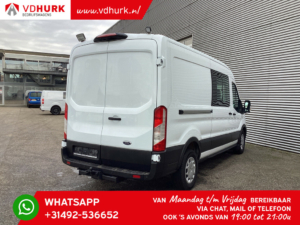 Ford Transit Van 2.0 TDCI 130 CV L3H2 DC Doppia Cabina 7 Pers. / Adapt. Crociera/ CarPlay/ PDC/ Navi/ Telecamera/ Airco/ Gancio di traino