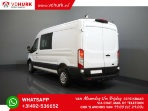 Ford Transit Van 2.0 TDCI 130 к.с. L3H2 DC Double Cab 7 Pers. / Адапт. Круїз / Ремінь безпеки / CarPlay / PDC / Navi / Камера / Airco / Фаркоп