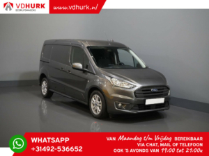 Ford Transit Connect Van 1.0 Ecoboost L2 Limited BPM FREE/ BENZINA/ 2x Porta scorrevole/ 3pers/ Riscaldamento sedili/ Carplay/ Clima/ Telecamera/ PDC/ LMV/ Cruise/ Barra di traino