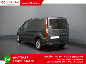 Ford Transit Connect Van 1.0 Ecoboost L2 Limited BPM FREE/ BENZINA/ 2x Porta scorrevole/ 3pers/ Riscaldamento sedili/ Carplay/ Clima/ Telecamera/ PDC/ LMV/ Cruise/ Barra di traino