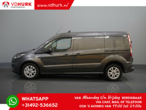 Ford Transit Connect Van 1.0 Ecoboost L2 Limited BPM FREE/ BENZINA/ 2x Porta scorrevole/ 3pers/ Riscaldamento sedili/ Carplay/ Clima/ Telecamera/ PDC/ LMV/ Cruise/ Barra di traino