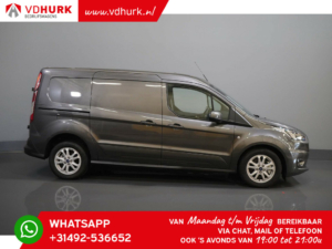 Ford Transit Connect Van 1.0 Ecoboost L2 Limited BPM FREE/ BENZINA/ 2x Porta scorrevole/ 3pers/ Riscaldamento sedili/ Carplay/ Clima/ Telecamera/ PDC/ LMV/ Cruise/ Barra di traino