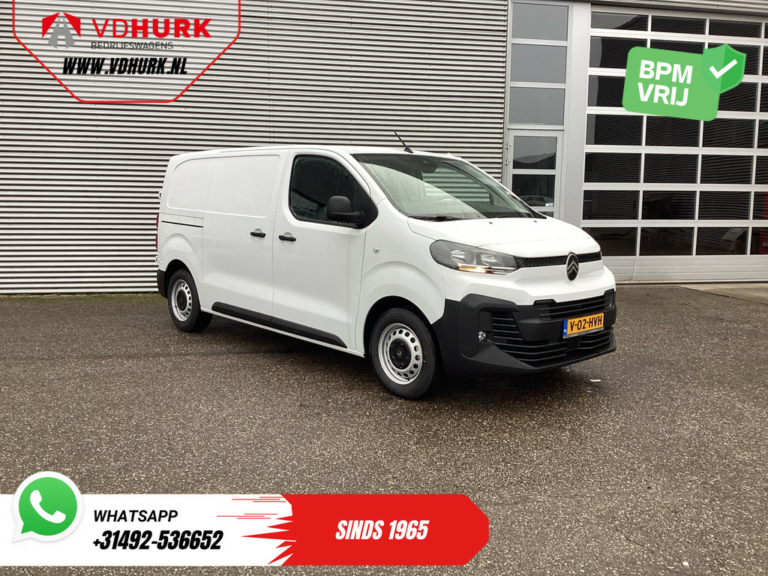 Citroën Jumpy Bestelbus 2.0 HDI 145 pk L2 BPM VRIJ! Virtual Cockpit/ Navi/ Carplay/ Camera/ PDC/ Cruise/ Airco