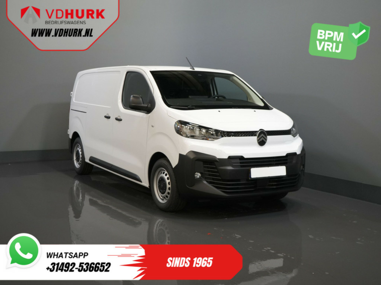 Citroën Jumpy Van 2.0 HDI 145 hp L2 BPM FREE! Virtual Cockpit/ Navi/ Carplay/ Camera/ PDC/ Cruise/ Airco