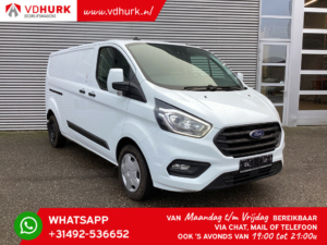 Ford Transit Custom Van 300 2.0 TDCI 130 cv Aut. L2 2x Porta scorrevole/ Riscaldatore del basamento/ Riscaldamento dei sedili/ Carplay/ Cruise/ PDC V+A/ Telecamera