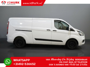 Ford Transit Custom Bestelbus 300 2.0 TDCI 130 pk Aut. L2 2x Schuifdeur/ Standkachel/ Stoelverw./ Carplay/ Cruise/ PDC V+A/ Camera