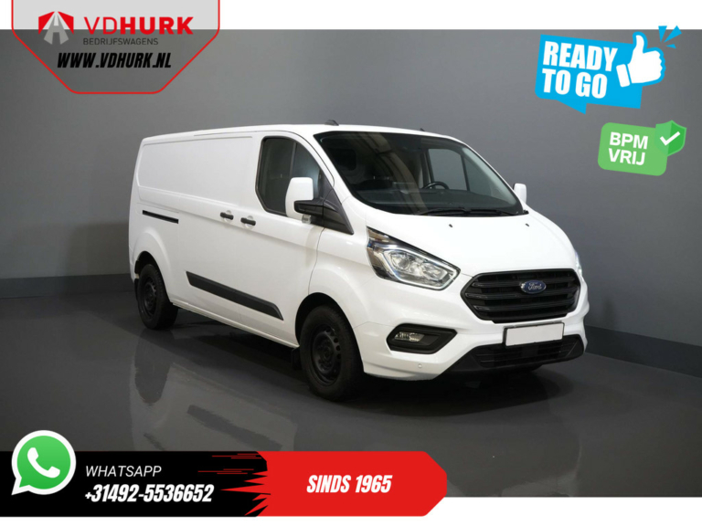 Ford Transit Custom Van 300 2.0 TDCI 130 CV Aut. L2 BPM ¡GRATIS! Ready2Go 2x Puerta corredera/ Calefacción de pie/ Calefacción de asiento/ Carplay/ Cruise/ PDC V+A/ Cámara