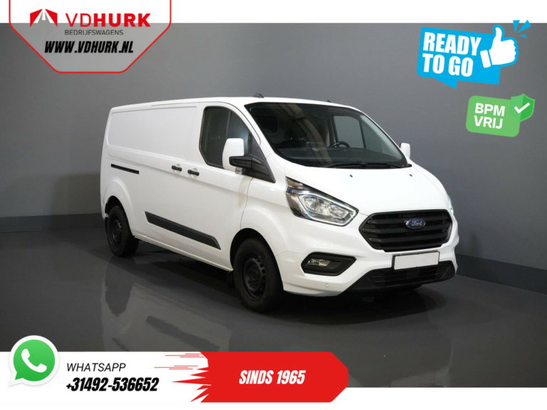 Ford Transit Custom Van 300 2.0 TDCI 130 к.с. Авт. L2 BPM БЕЗКОШТОВНО! Ready2Go 2x Зсувні двері/ Підігрів підставки/ Підігрів сидінь/ Carplay/ Круїз/ PDC V+A/ Камера