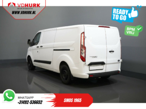 Ford Transit Custom Bestelbus 300 2.0 TDCI 130 pk Aut. L2 BPM VRIJ! Ready2Go 2xSchuifdeur/ Standkachel/ Stoelverw./ Carplay/ Cruise/ PDC V+A/ Camera