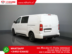 Citroën Jumpy Van 2.0 HDI 180hp Aut. L3 DC Double Cab/ 2x Sliding door/ Navi/ Carplay/ Camera/ PDC/ Cruise/ Towing hook/ Air conditioning