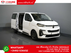 Citroën Jumpy Van 2.0 HDI 180hp Aut. L3 DC Double Cab/ 2x Sliding door/ Navi/ Carplay/ Camera/ PDC/ Cruise/ Towing hook/ Air conditioning