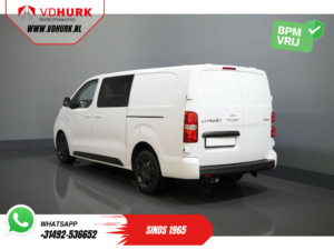 Citroën Jumpy Van 2.0 HDI 180 KM Aut DC Double Cab BPM GRATIS! 2x drzwi przesuwne/ Virtual Cockpit/ Navi/ Carplay/ Kamera/ PDC/ Cruise/ Hak holowniczy/ Air