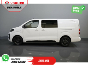 Citroën Jumpy Van 2.0 HDI 180 hp Aut DC Doppelkabine BPM FREE! 2x Schiebetür/ Virtual Cockpit/ Navi/ Carplay/ Kamera/ PDC/ Cruise/ Anhängerkupplung/ Air