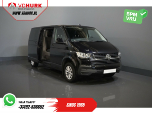 Volkswagen Transporter Van T6.1 2.0 TDI 150 hp DSG Aut. L2 DC Double Cab (DEMO) BPM FREE ! Adapt. Cruise/ 2.5t Towbar/ NAVI/ Carplay/ PDC/ LMV/ Airco