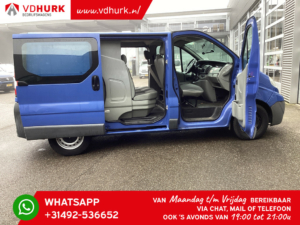 Opel Vivaro Van 2.5 CDTI 115 CP DC Cabină dublă 2x Ușă glisantă/ 6 Pers./ Airco/ PDC/ Cârlig de remorcare