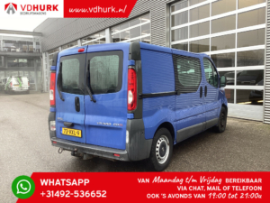 Opel Vivaro Van 2.5 CDTI 115 CP DC Cabină dublă 2x Ușă glisantă/ 6 Pers./ Airco/ PDC/ Cârlig de remorcare