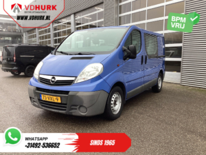 Opel Vivaro Van 2.5 CDTI 115 к.с. DC Double Cab MARGE 2х розсувні двері/ 6 чол./ кондиціонер/ PDC/ фаркоп