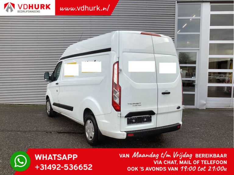 Ford Transit Custom Vans 2.0 TDCI 130 CV L2H2 Adapt.Cruise/ 2.8t Towingverm./ CarPlay/ Navi/ Airco/ PDC