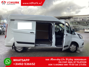 Ford Transit Custom Bestelbus 2.0 TDCI 130 pk L2H2 Adapt.Cruise/ 2.8t Trekverm./ CarPlay/ Navi/ Airco/ PDC