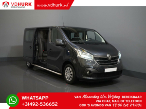 Renault Trafic Van 2.0 dCi 120 PS L2 DC Doppelkabine/ LED/ CarPlay/ Navi/ Cruise/ PDC/ Seitenstangen/ Anhängerkupplung