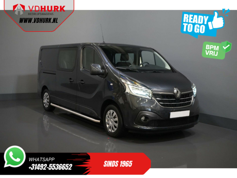 Renault Trafic Van 2.0 dCi 120 KM L2 DC Double Cab BPM GRATIS! Ready2Go LED/ CarPlay/ Navi/ Cruise/ PDC/ listwy boczne/ hak holowniczy