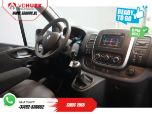 Renault Trafic Bestelbus 2.0 dCi 120 pk L2 DC Dubbel Cabine BPM VRIJ! Ready2Go LED/ CarPlay/ Navi/ Cruise/ PDC/ Sidebars/ Trekhaak