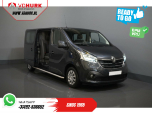 Renault Trafic Van 2.0 dCi 120 к.с. L2 DC Double Cab BPM БЕЗКОШТОВНО! Ready2Go LED/ CarPlay/ Navi/ Cruise/ PDC/ бічні панелі/ фаркоп