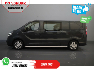 Renault Trafic Bestelbus 2.0 dCi 120 pk L2 DC Dubbel Cabine BPM VRIJ! Ready2Go LED/ CarPlay/ Navi/ Cruise/ PDC/ Sidebars/ Trekhaak