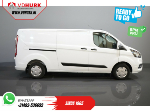 Ford Transit Custom Bestelbus 2.0 TDCI L2 Trend BPM VRIJ! Ready2Go Adapt.Cruise/ Navi/ Carplay/ Camera/ PDC/ Trekhaak/ Airco