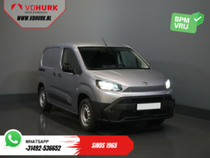 Toyota PROACE CITY Van 1.5 130 к.с. Авт. BPM БЕЗКОШТОВНО! LED/ Віртуальний.кокпіт/ 3 чол./ Carplay/ Камера/ Клімат/ PDC/ Круїз