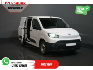 Toyota PROACE CITY Van 1.5 130 hp Aut. L2 BPM FREE! LED/ Virtuelles Cockpit/ 3 Pers./ Carplay/ Kamera/ Klima/ PDC/ Tempomat