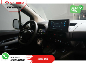 Toyota PROACE CITY Van 1.5 130 hp Aut. L2 BPM FREE! LED/ Virtuelles Cockpit/ 3 Pers./ Carplay/ Kamera/ Klima/ PDC/ Tempomat