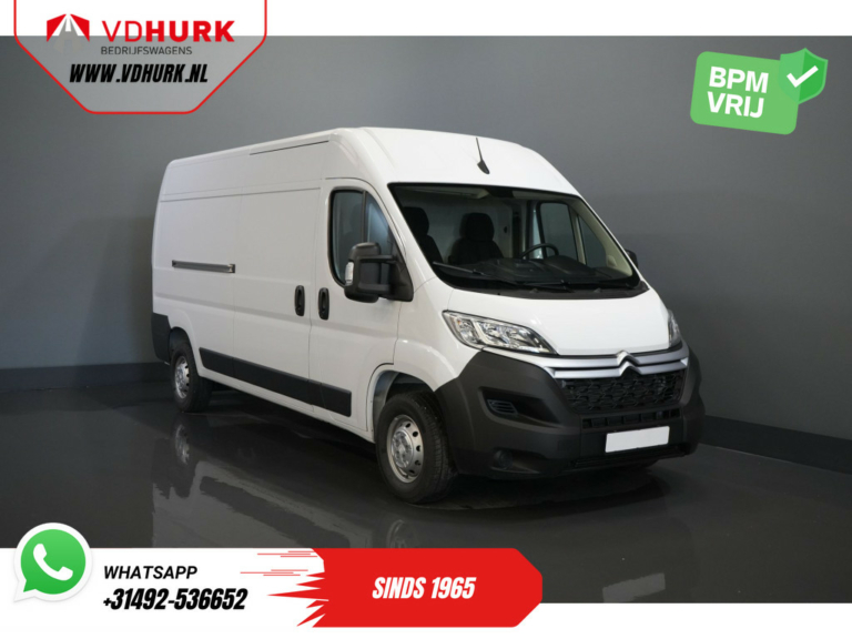 Citroën Jumper Van 35 2.2 HDI 140 cv L3H2 BPM GRATIS! Carplay/ Cruise/ Telecamera/ PDC/ Airco