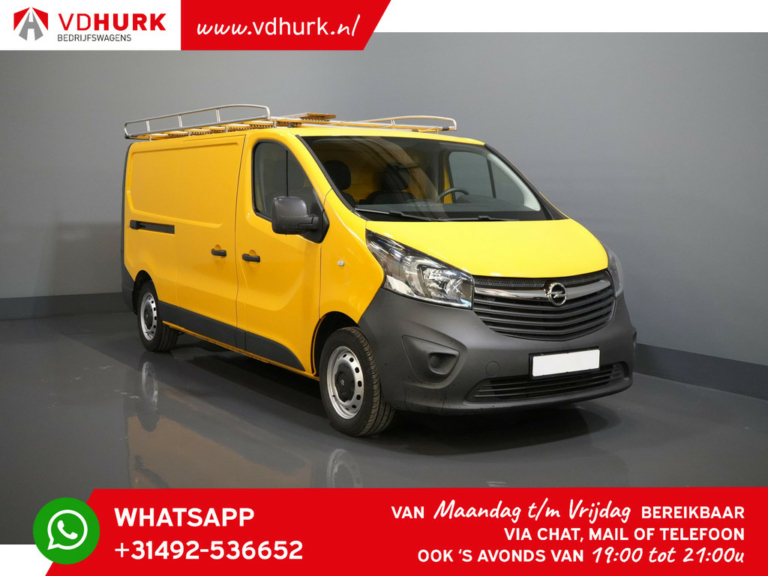 Opel Vivaro Bestelbus 1.6 CDTI 120 pk L2 2x schuifdeur/ imperiaal/ trap/ Cruise/ Trekhaak/ Airco