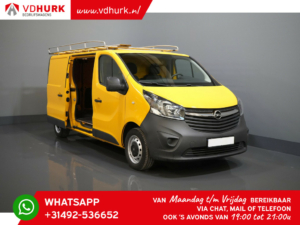 Opel Vivaro Van 1.6 CDTI 120 к.с. L2 2x зсувні двері/ багажник на даху/ сходи/ круїз/ буксирний гак/ кондиціонер