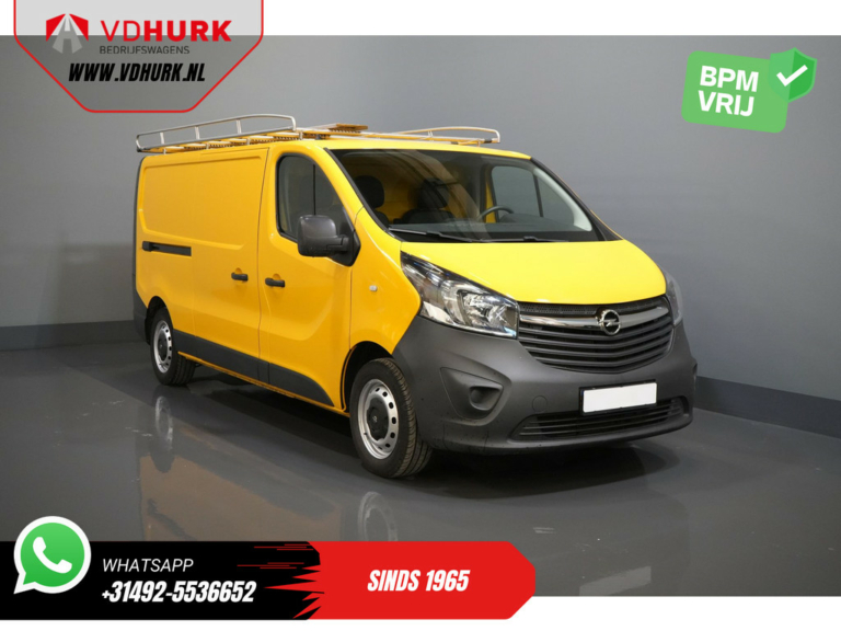 Opel Vivaro Furgón 1.6 CDTI 120 CV L2 2x puerta corredera/ baca/ escalera/ Crucero/ Gancho de remolque/ Aire acondicionado