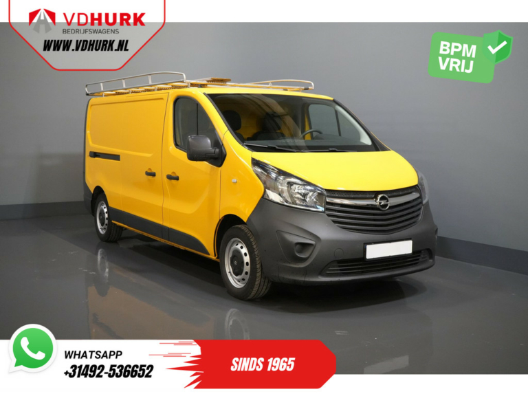 Opel Vivaro Van 1.6 CDTI 120 KM L2 2x drzwi przesuwne/ bagażnik dachowy/ schody/ Cruise/ hak holowniczy/ klimatyzacja