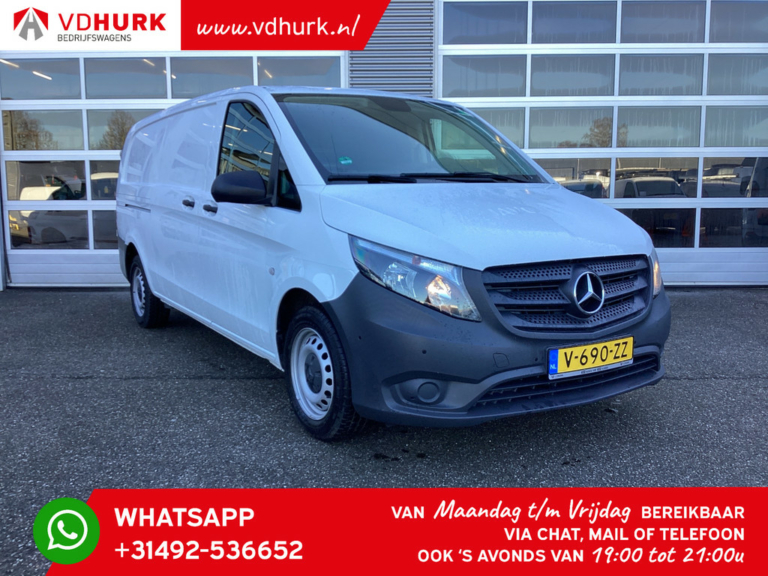 Mercedes-Benz Vito Bestelbus 114 CDI Aut. L3 BPM VRIJ! NL Auto/ Cruise/ PDC/ Airco/ Camera