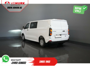 Ford Transit Custom Bestelbus 320 2.0 TDCI 136 pk L2 Trend BPM VRIJ! DC Dubbel Cabine/ 5 jaar/200.000 km Garantie/ Carplay/ Climate/ Camera/ PDC/ Cruise