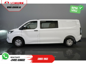 Ford Transit Custom Bestelbus 320 2.0 TDCI 136 pk L2 Trend BPM VRIJ! DC Dubbel Cabine/ 5 jaar/200.000 km Garantie/ Carplay/ Climate/ Camera/ PDC/ Cruise