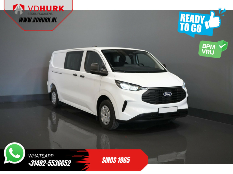 Ford Transit Custom Van 320 2.0 TDCI 136 KM L2 Trend BPM GRATIS! Podwójna kabina DC/ 5 lat/200 000 km gwarancji/ Carplay/ Klimatyzacja/ Kamera/ PDC/ Tempomat