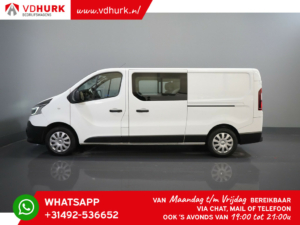 Renault Trafic Van 2.0 dCi 120 к.с. L2 DC Double Cab LED/ 2x зсувні двері/ Navi/ Carplay/ Клімат/ Камера/ PDC/ Круїз/ Буксирний гак/ Ready2Go