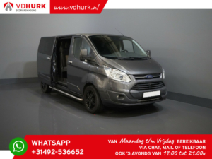 Ford Transit Custom Van 2.0 TDCI 170 к.с. L2 Limited DC Double Cab 2x Розсувні двері/ Підігрів сидінь/ 17" LMV/ Navi/ Круїз/ Камера/ PDC/ Фаркоп