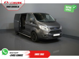 Ford Transit Custom Van 2.0 TDCI 170 к.с. авт. L2 Limited DC Double Cab 2x Розсувні двері/ Підігрів сидінь/ 17" LMV/ Навігатор/ Круїз/ Камера/ PDC/ Буксирувальний гак