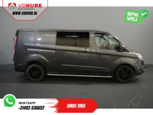 Ford Transit Custom Van 2.0 TDCI 170 hp Aut. L2 Limited DC Double Cab 2x Sliding doors/ Seat heating/ 17 "LMV/ Navi/ Cruise/ Camera/ PDC/ Towing hook