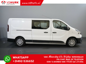 Renault Trafic Van 2.0 dCi 120 hp L2 Ready2Go DC Double Cab/ LED/ 2x sliding door/ Sidebars/ Carplay/ Climate/ Camera/ PDC/ Cruise/ Towing hook