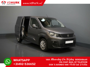 Peugeot Partner Bestelbus 1.5 HDI 130 pk Aut. L2 READY2GO 3 Pers./ CarPlay/ Camera/ Navi/ Cruise/ PDC