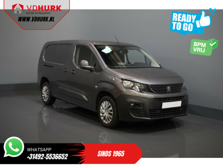 Peugeot Partner Van 1.5 HDI 130 hp Aut. L2 BPM FREE! Ready2Go 3 Pers./ CarPlay/ Camera/ Navi/ Cruise/ PDC